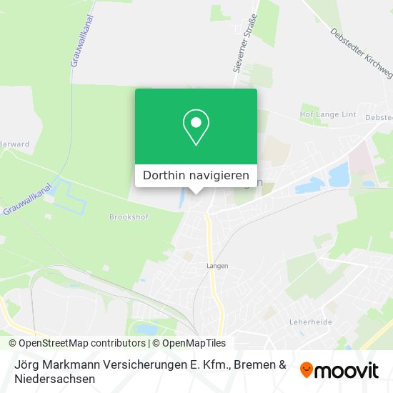 Jörg Markmann Versicherungen E. Kfm. Karte