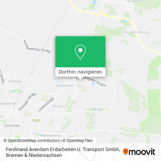 Ferdinand Averdam Erdarbeiten U. Transport Gmbh Karte