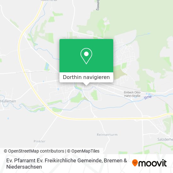Ev. Pfarramt Ev. Freikirchliche Gemeinde Karte