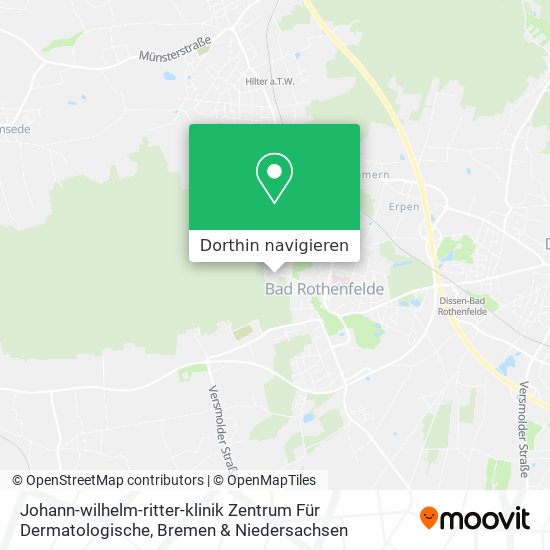 Johann-wilhelm-ritter-klinik Zentrum Für Dermatologische Karte