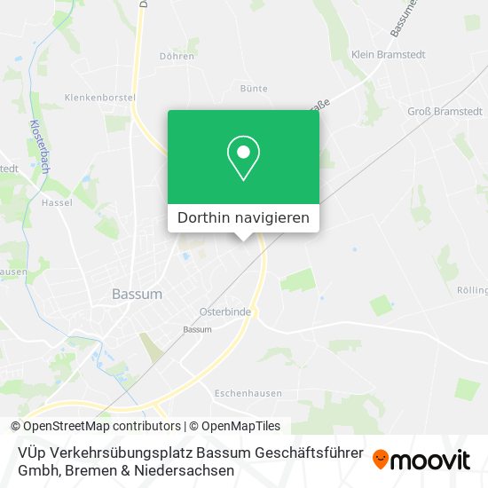 VÜp Verkehrsübungsplatz Bassum Geschäftsführer Gmbh Karte