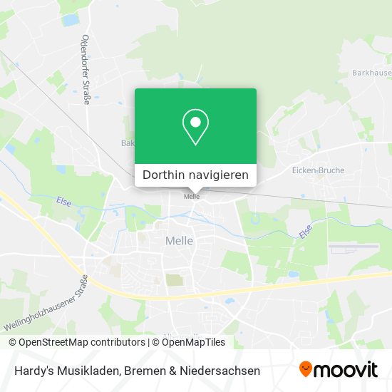 Hardy's Musikladen Karte