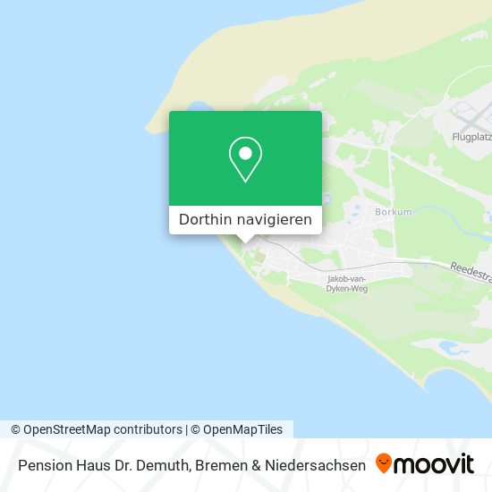 Pension Haus Dr. Demuth Karte