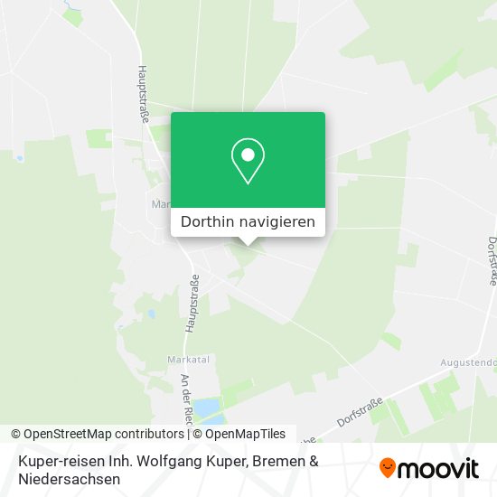 Kuper-reisen Inh. Wolfgang Kuper Karte