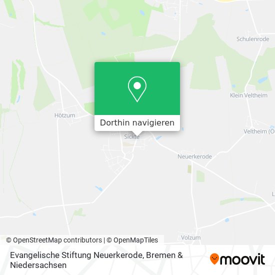 Evangelische Stiftung Neuerkerode Karte
