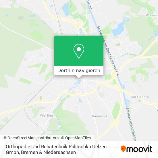 Orthopädie Und Rehatechnik Rulitschka Uelzen Gmbh Karte
