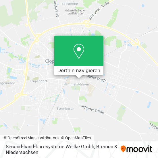 Second-hand-bürosysteme Weilke Gmbh Karte
