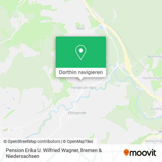 Pension Erika U. Wilfried Wagner Karte
