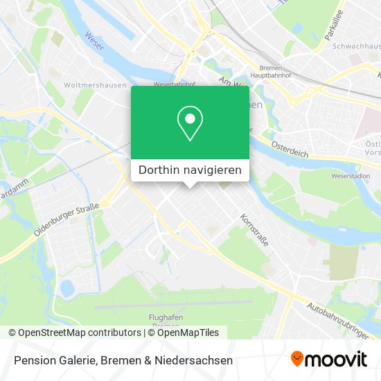 Pension Galerie Karte