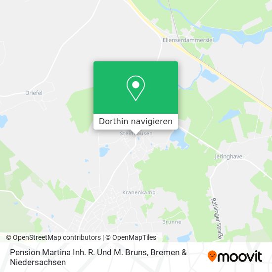 Pension Martina Inh. R. Und M. Bruns Karte