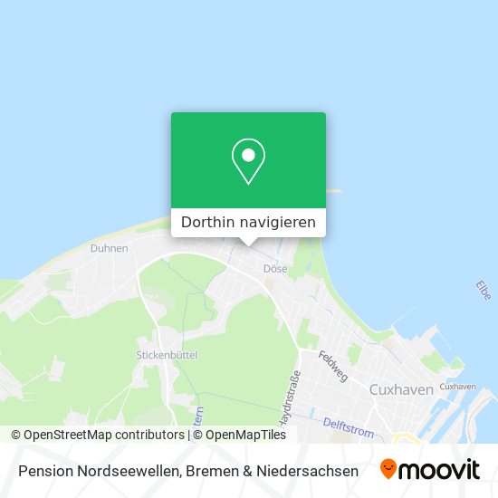 Pension Nordseewellen Karte