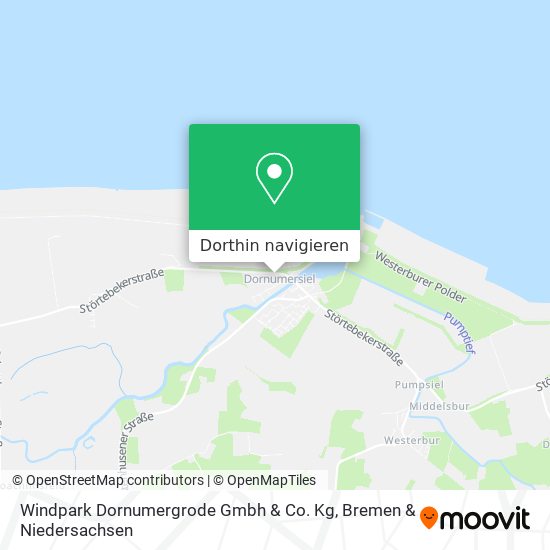 Windpark Dornumergrode Gmbh & Co. Kg Karte