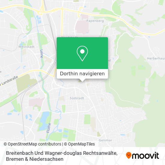 Breitenbach Und Wagner-douglas Rechtsanwälte Karte