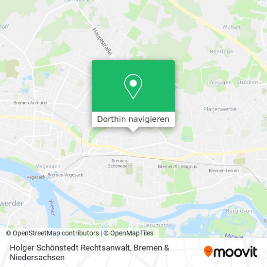 Holger Schönstedt Rechtsanwalt Karte