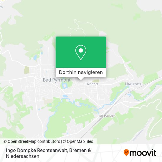 Ingo Dompke Rechtsanwalt Karte