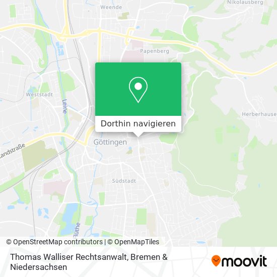 Thomas Walliser Rechtsanwalt Karte