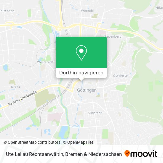 Ute Lellau Rechtsanwältin Karte