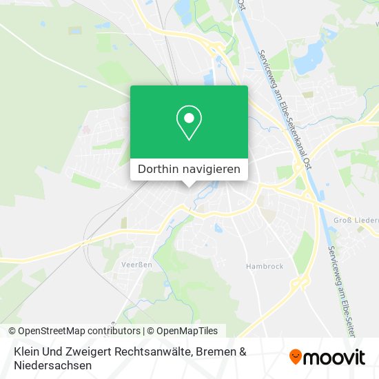 Klein Und Zweigert Rechtsanwälte Karte