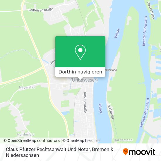 Claus Pfützer Rechtsanwalt Und Notar Karte