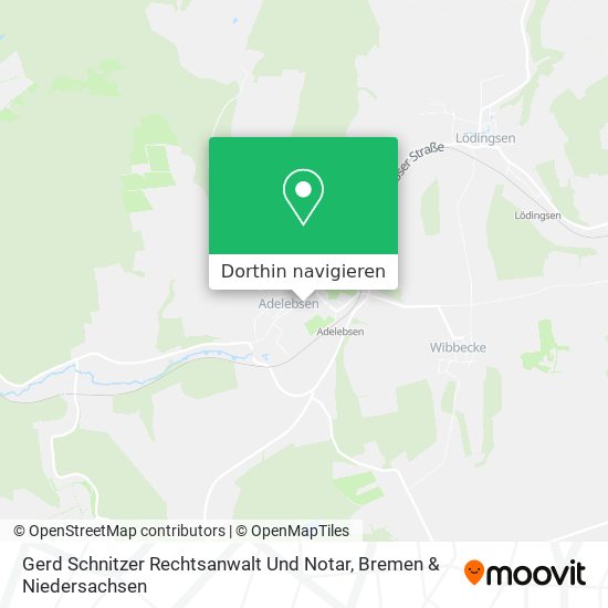 Gerd Schnitzer Rechtsanwalt Und Notar Karte