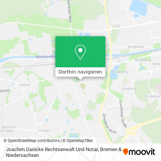 Joachim Danicke Rechtsanwalt Und Notar Karte