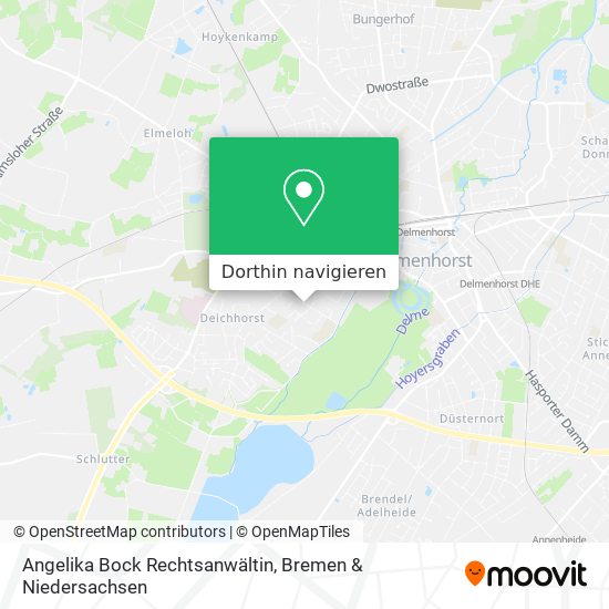 Angelika Bock Rechtsanwältin Karte