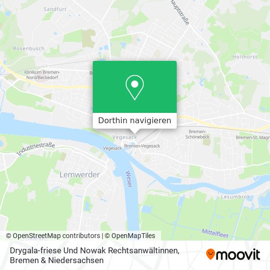 Drygala-friese Und Nowak Rechtsanwältinnen Karte