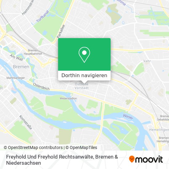 Freyhold Und Freyhold Rechtsanwälte Karte