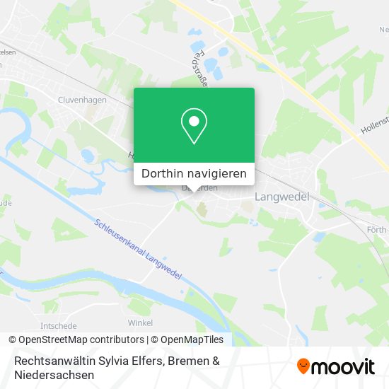 Rechtsanwältin Sylvia Elfers Karte