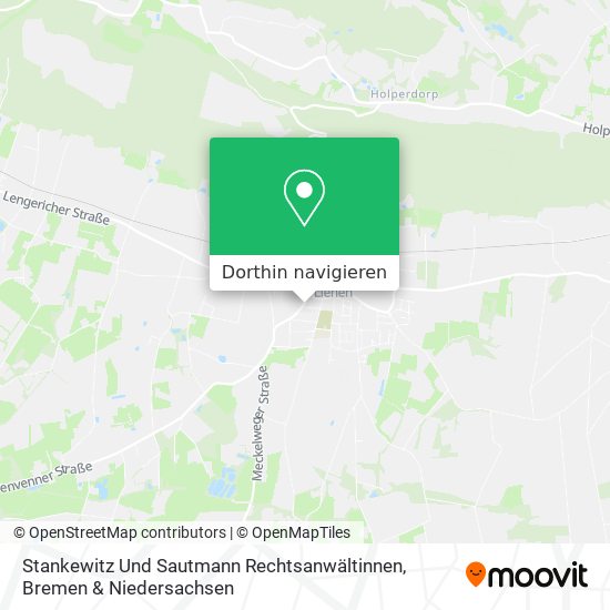 Stankewitz Und Sautmann Rechtsanwältinnen Karte