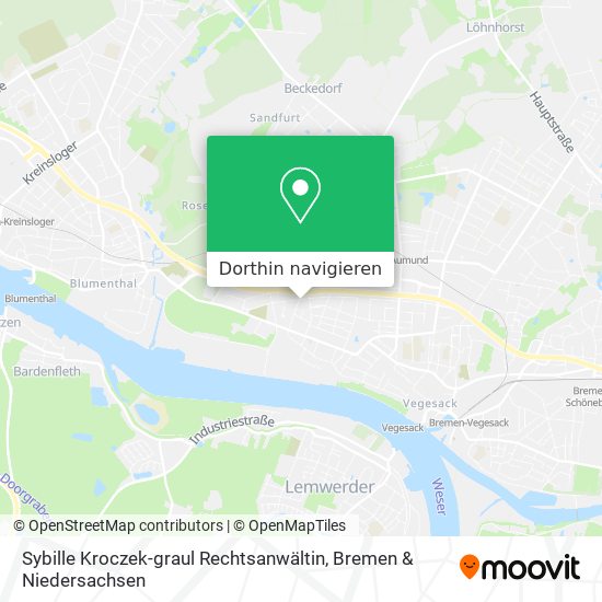 Sybille Kroczek-graul Rechtsanwältin Karte