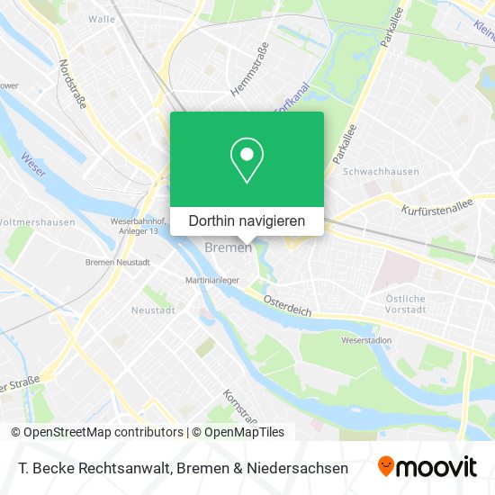 T. Becke Rechtsanwalt Karte