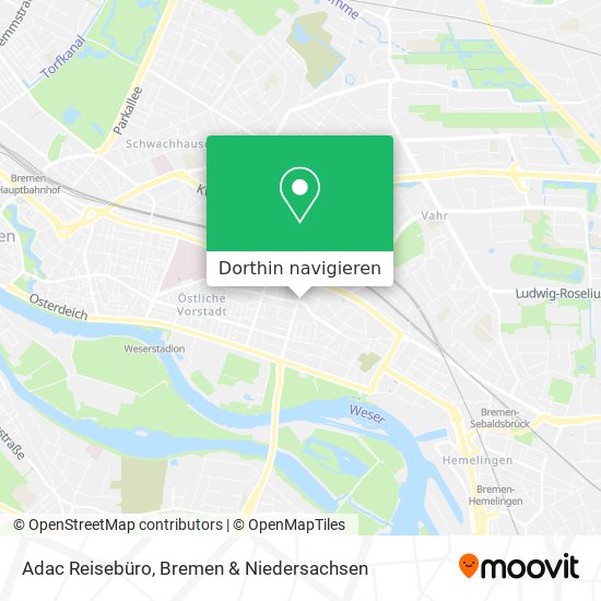 Adac Reisebüro Karte