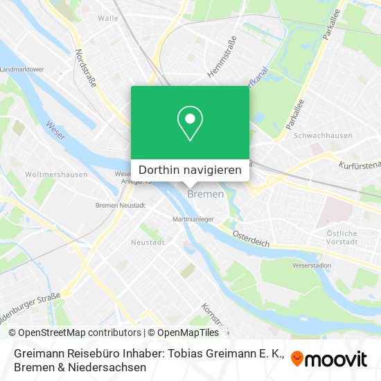 Greimann Reisebüro Inhaber: Tobias Greimann E. K. Karte