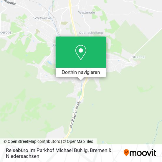 Reisebüro Im Parkhof Michael Buhlig Karte