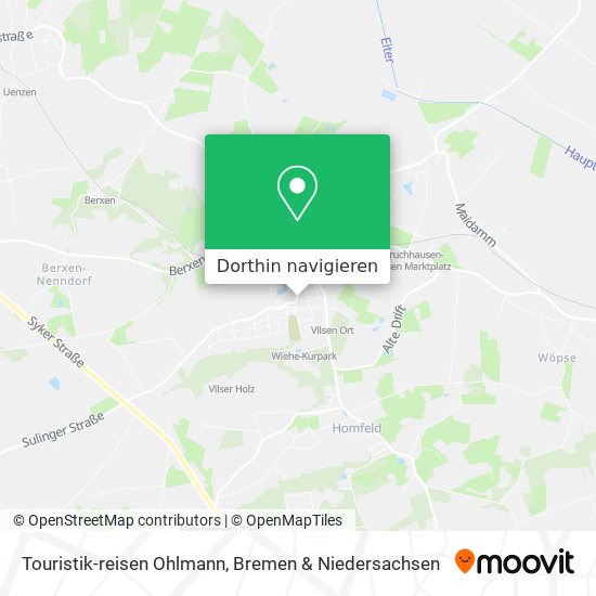 Touristik-reisen Ohlmann Karte