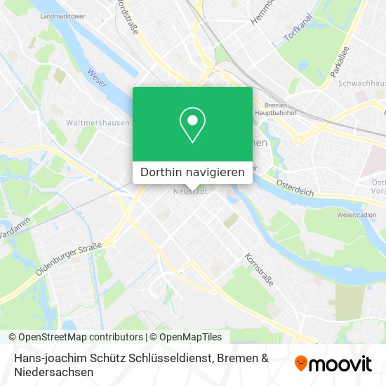 Hans-joachim Schütz Schlüsseldienst Karte