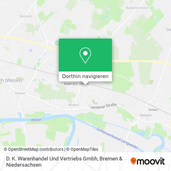 D. K. Warenhandel Und Vertriebs Gmbh Karte