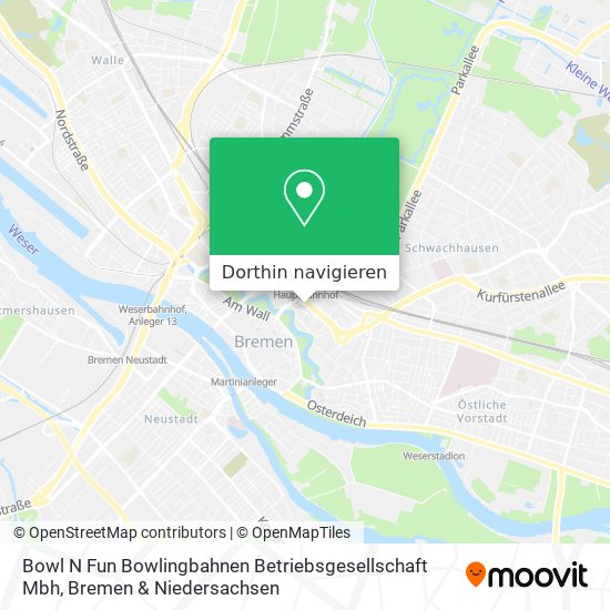 Bowl N Fun Bowlingbahnen Betriebsgesellschaft Mbh Karte