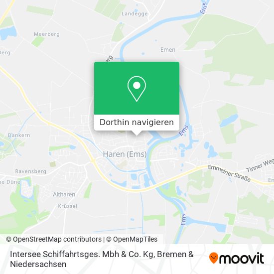 Intersee Schiffahrtsges. Mbh & Co. Kg Karte