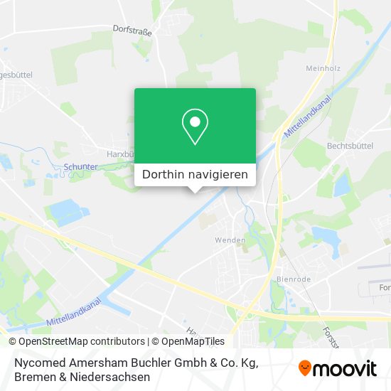 Nycomed Amersham Buchler Gmbh & Co. Kg Karte