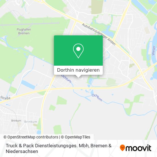 Truck & Pack Dienstleistungsges. Mbh Karte
