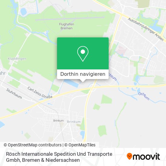 Rösch Internationale Spedition Und Transporte Gmbh Karte