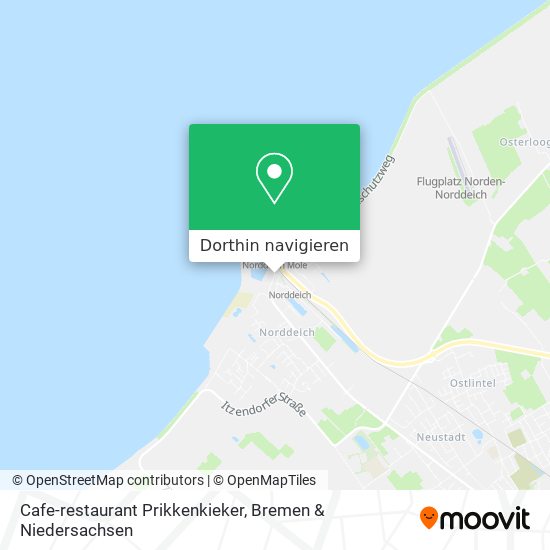 Cafe-restaurant Prikkenkieker Karte