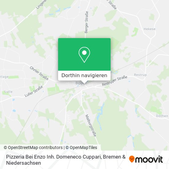Pizzeria Bei Enzo Inh. Domeneco Cuppari Karte