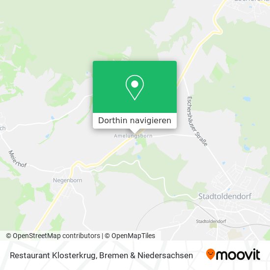 Restaurant Klosterkrug Karte