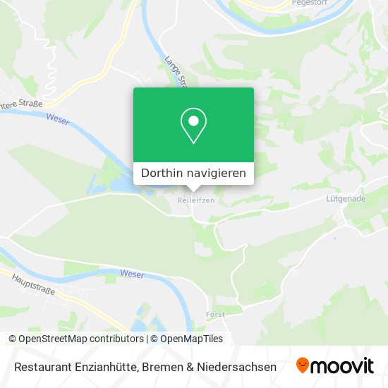 Restaurant Enzianhütte Karte