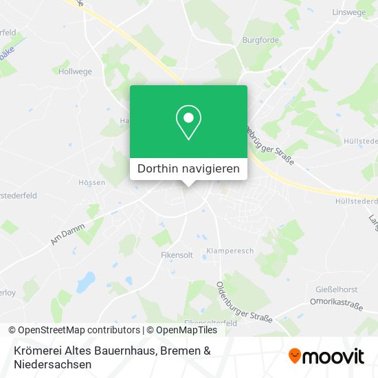 Krömerei Altes Bauernhaus Karte