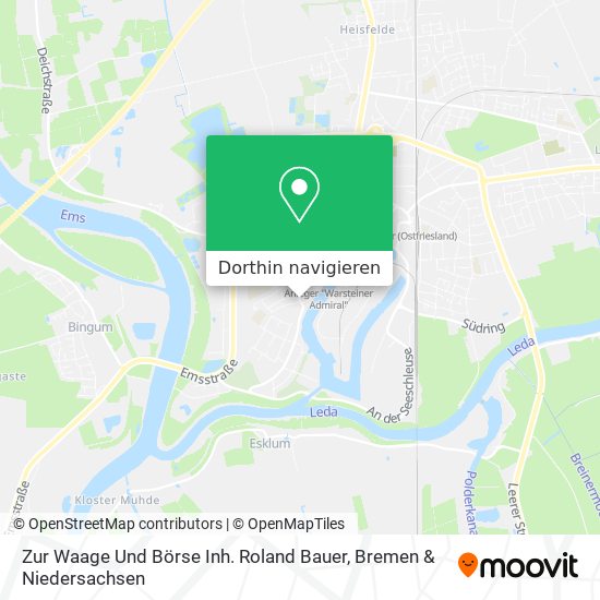Zur Waage Und Börse Inh. Roland Bauer Karte