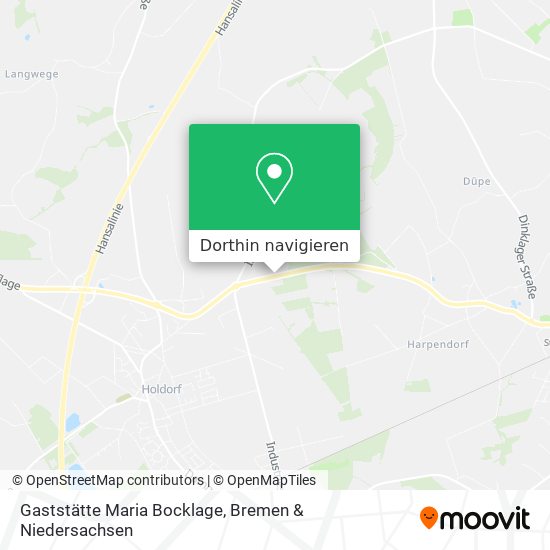 Gaststätte Maria Bocklage Karte